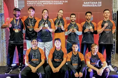 Instituto Desafio | Kuroshio Karate-Do conquista 13 medalhas no Paulista Master 