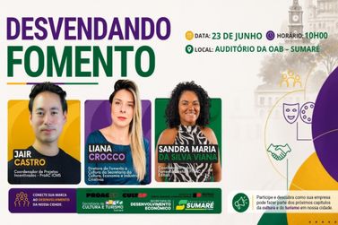 Sumar&eacute; recebe encontro sobre ProAC para orientar artistas e empresas sobre capta&ccedil;&atilde;o