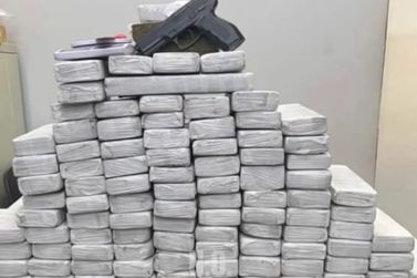 BAEP apreende mais de 75 quilos de maconha e recupera carro furtado em Nova Odessa