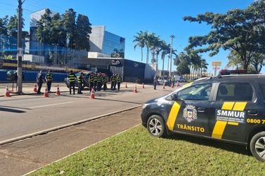 Blitz educativa integra forma&ccedil;&atilde;o de novos agentes de tr&acirc;nsito em Sumar&eacute;