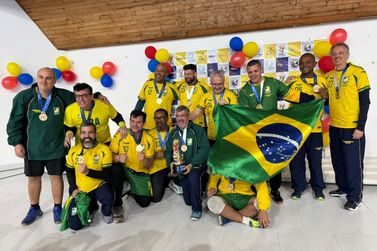 Sele&ccedil;&atilde;o Brasileira Master Masculino conquista bicampeonato Pan-Americano de Tchoukball