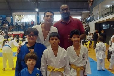 Atletas de Sumar&eacute; conquistam seis medalhas na 1&ordf; Copa de Jud&ocirc; Jacar&eacute;, em Brotas