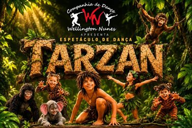 Tarzan leva dan&ccedil;a, teatro e uma hist&oacute;ria de supera&ccedil;&atilde;o ao palco em Americana