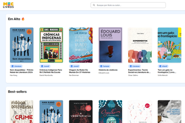 Acervo do MEC Livros &eacute; ampliado e chega a 25 mil obras dispon&iacute;veis gratuitamente