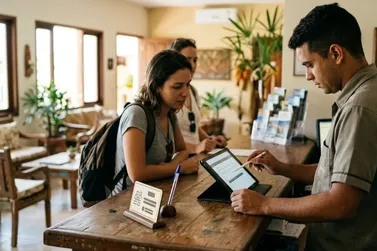 Hot&eacute;is e pousadas t&ecirc;m at&eacute; 20 de abril para adotar ficha digital de h&oacute;spedes