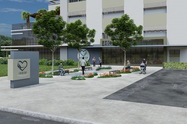 Hoesp divulga imagens do projeto da nova sede do Hospital Bom Jesus, em Toledo