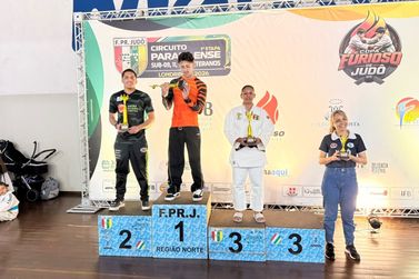 Judocas de Toledo conquistam oito medalhas e vice-campeonato no Circuito Paranaense