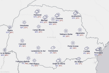 Tchau chuva! semana come&ccedil;a gelada e ensolarada em Toledo