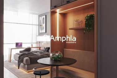 Apartamento &agrave; venda - 27m&sup2; - Centro