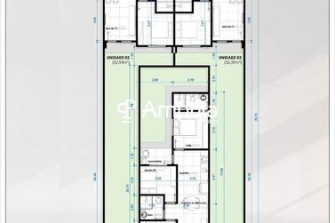 Casa &agrave; venda - 53m&sup2; - Santa Felicidade
