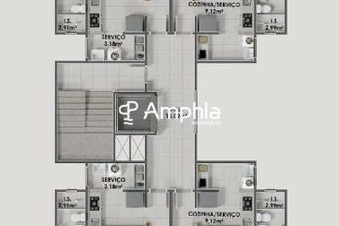 Apartamento &agrave; venda - 68m&sup2; - Alto Alegre