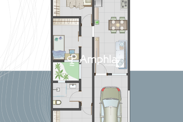 Casa &agrave; venda - 66m&sup2; - Jardim Coopagro