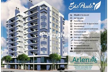 Apartamento &agrave; venda - 162m&sup2; - Centro