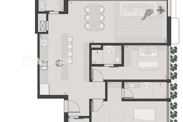 Apartamento &agrave; venda - 103m&sup2; - JARDIM LA SALLE