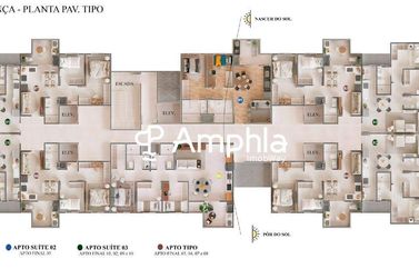 Apartamento &agrave; venda - 55m&sup2; - Cancelli