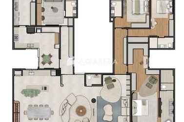 Apartamento &agrave; venda - 283m&sup2; - VILA INDUSTRIAL