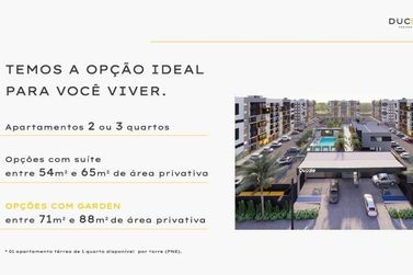 Apartamento &agrave; venda - 54m&sup2; - Tocantins
