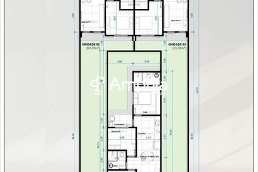 Casa &agrave; venda - 53m&sup2; - Santa Felicidade