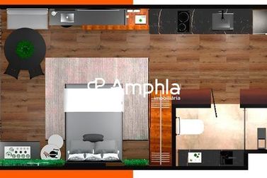Kitnet &agrave; venda - 30m&sup2; - Biopark