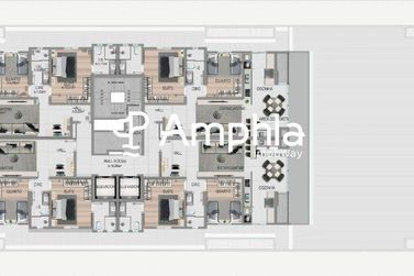 Apartamento &agrave; venda - 81m&sup2; - Centro