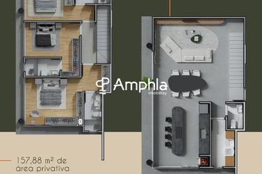 Apartamento &agrave; venda - 158m&sup2; - Vila Industrial