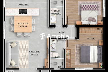 Apartamento &agrave; venda - 71m&sup2; - Parque S&atilde;o Paulo
