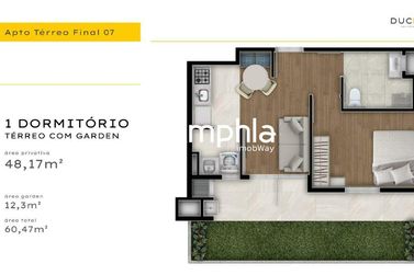 Apartamento &agrave; venda - 54m&sup2; - Tocantins