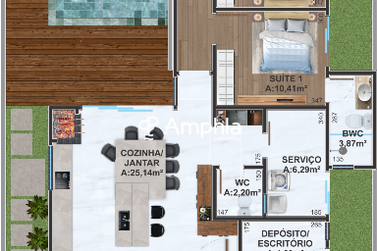 Casa &agrave; venda - 177m&sup2; - Vista Linda