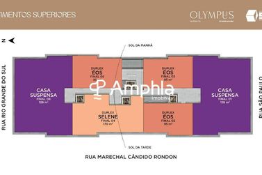 Apartamento &agrave; venda - 71m&sup2; - Centro