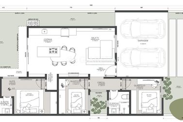 Casa &agrave; venda - 113m&sup2; - VILA BECKER