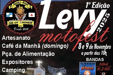 Levy Gasparian se prepara para acelerar emo&ccedil;&otilde;es com o 1&ordm; Levy Motofest