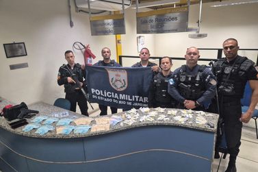 Homem &eacute; preso com drogas e mais de R$ 10 mil em Sapucaia