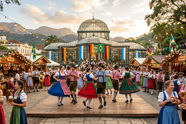 Bauernfest 2026 come&ccedil;a nesta sexta-feira com cultura e Copa do Mundo