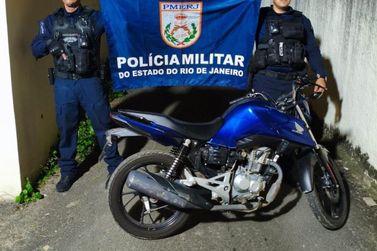 Suspeito &eacute; preso com moto ligada a homic&iacute;dio em Tr&ecirc;s Rios