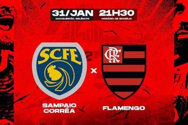 Belém recebe hoje Flamengo e Sampaio Corrêa pelo campeonato carioca