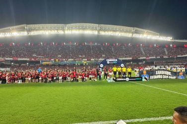 Após 11 anos, Novo Mangueirão recebe o Flamengo e encanta os torcedores