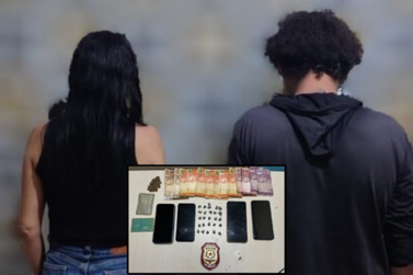 Irmãos acusados de comandar um ponto de venda de drogas são presos 