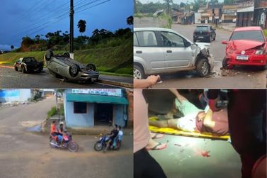 Acidentes alarmam moradores de Tucuruí durante o fim de semana