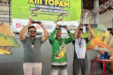 Equipe 'Top Pesca' conquista o 1º lugar no maior Torneio de Pesca da Amazônia