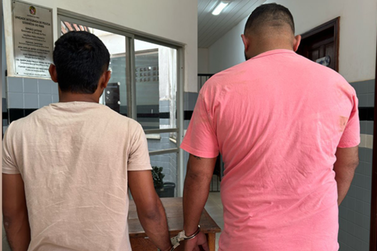 Investigados são presos por tráfico de drogas em Goianésia do Pará