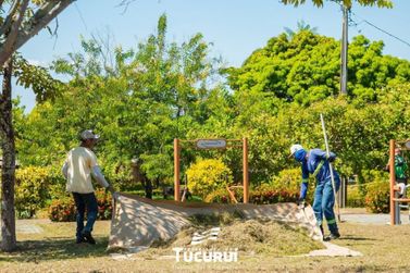  Mutirão de Limpeza revitaliza Praça da Vila Permanente em Tucuruí