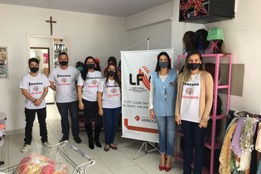 Construtora Morena entrega alimentos e agasalhos a entidades de Umuarama
