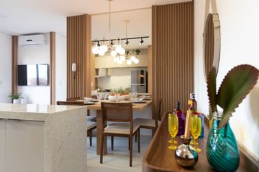 Construtora Morena lan&ccedil;a apartamento decorado do Residencial Montpellier