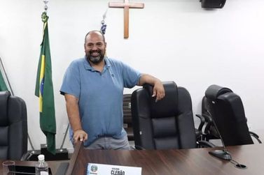 Vereador Clebão dos Pneus será empossado como prefeito interino de Umuarama
