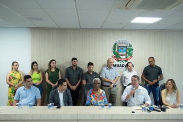Hermes Pimentel apresenta parte do secretariado para a Prefeitura de Umuarama