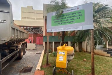 Hospital Cemil de Umuarama inicia obras de ampliação e modernização