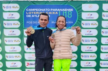 Umuaramenses conquistam medalhas de ouro na Taça Paraná de Atletismo Master