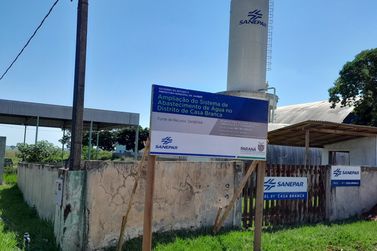 Sanepar amplia abastecimento em Casa Branca e Elisa, distritos de Xambr&ecirc;