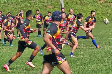 Equipe de Umuarama disputou jogo em casa pelo Campeonato Paranaense de Rugby XV