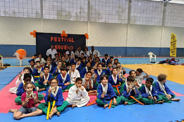 Festival Pequeno Tigre reúne 100 crianças no Parque das Jabuticabeiras